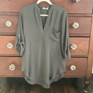 Lush Lightweight olive green top